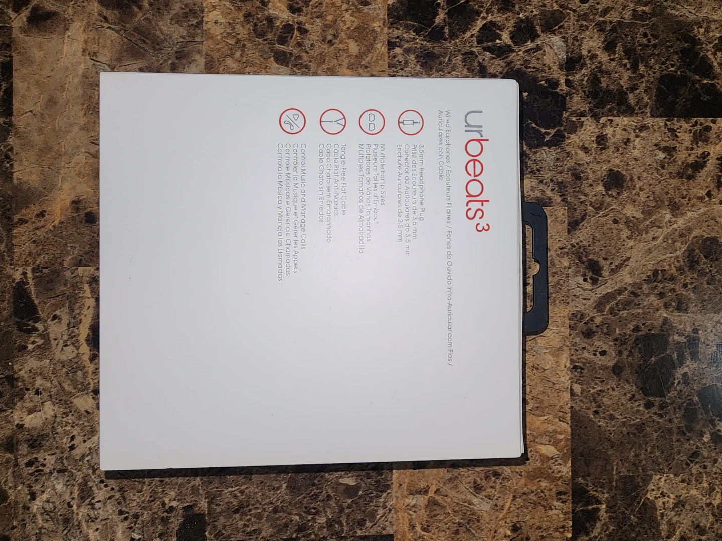 Beats urBeats3 Wired Earphones - Red/Black - photo 2