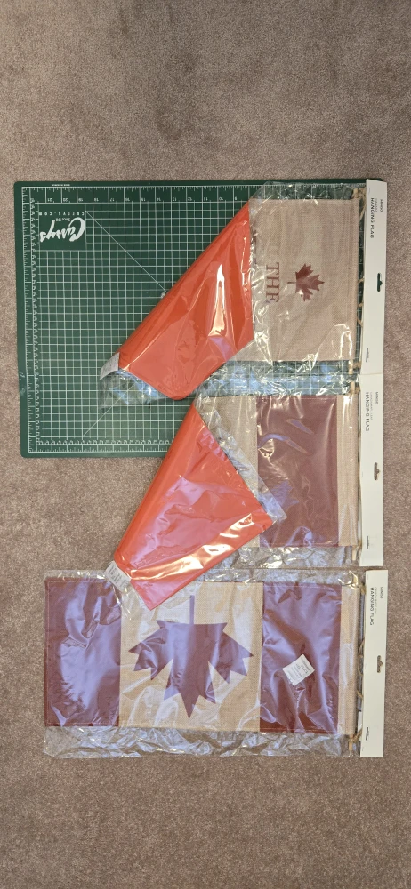 3 Canadian Flags - photo 2