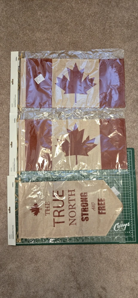 3 Canadian Flags
