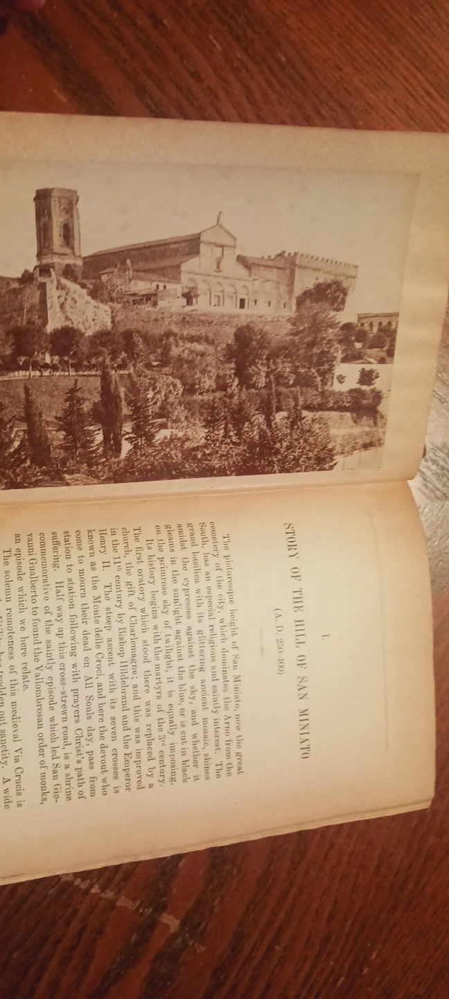 Antique 1900s Book."Echoes of Old Florence" by L. SCOTT - photo 5
