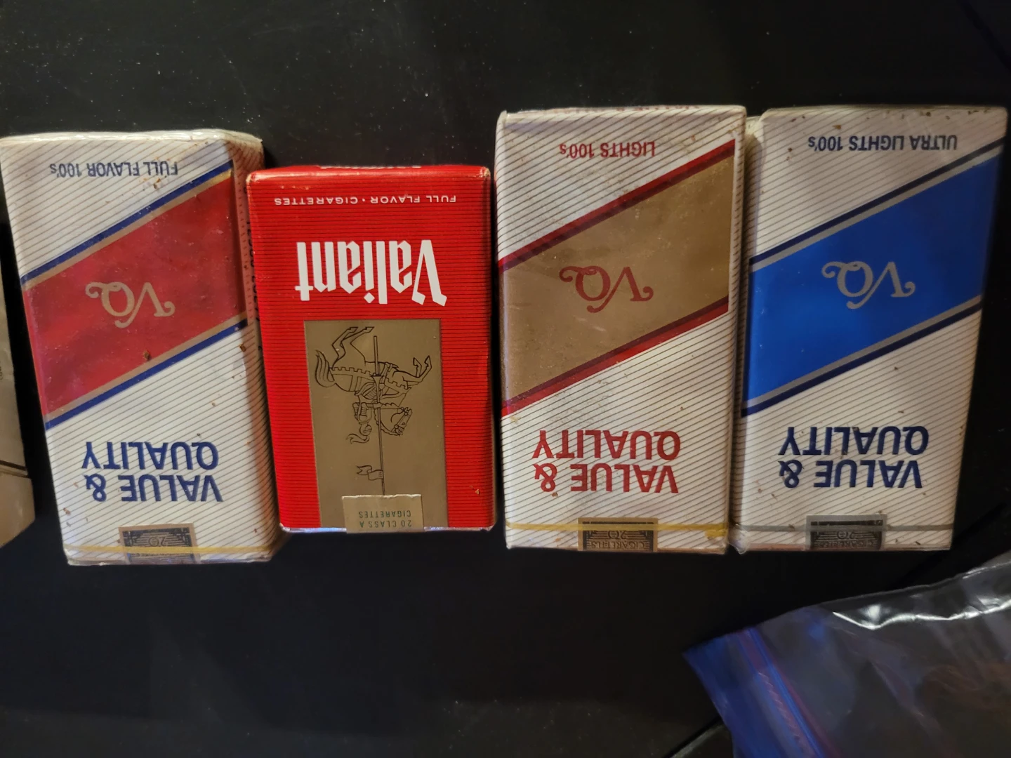 Assorted Vintage Empty Cigarette Packs Lord, Valiant - photo 2