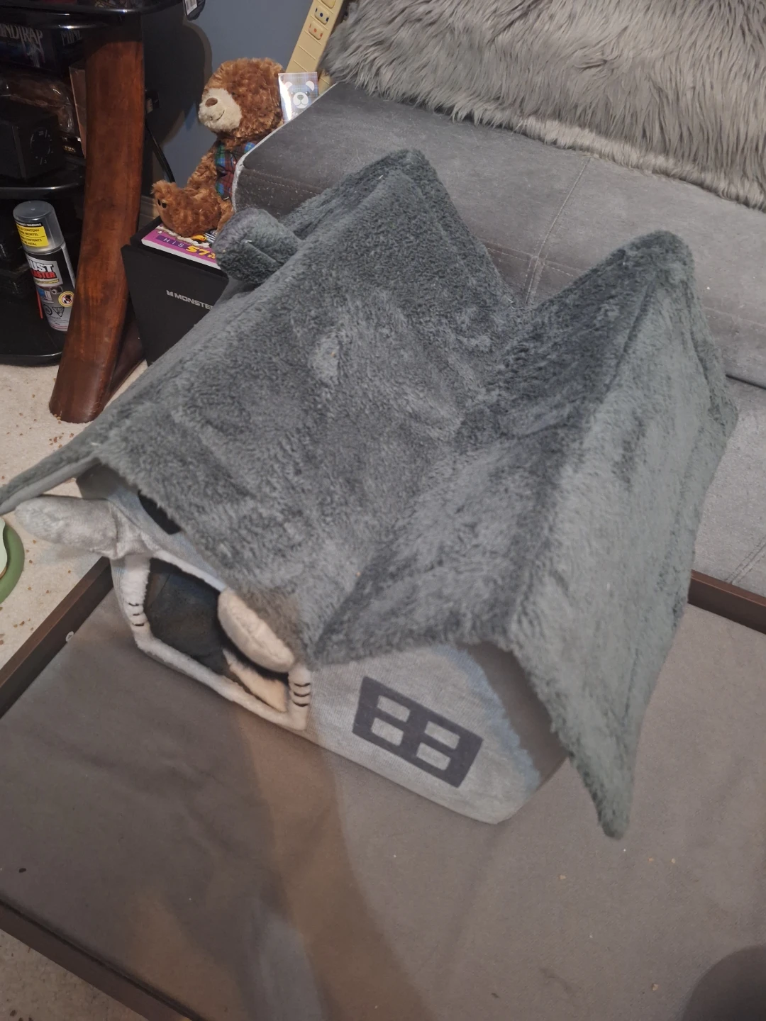NEW Grey House Cat Bed 😻 - photo 4
