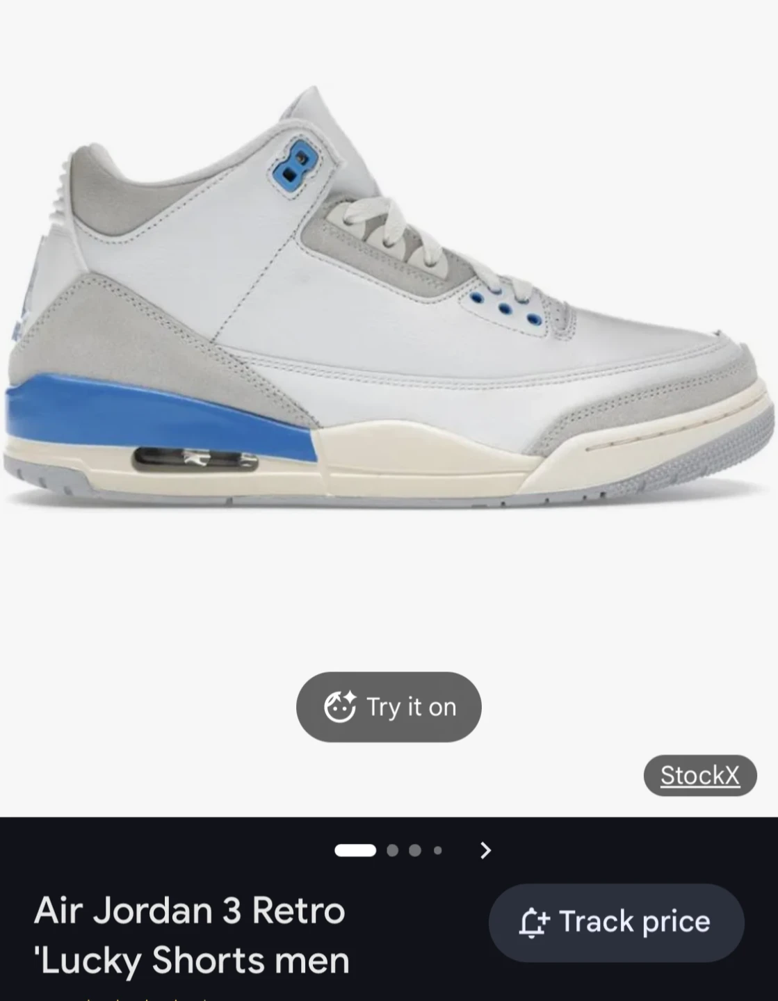 Air Jordan 3 Retro 'Lucky Shorts' Men's Shoes