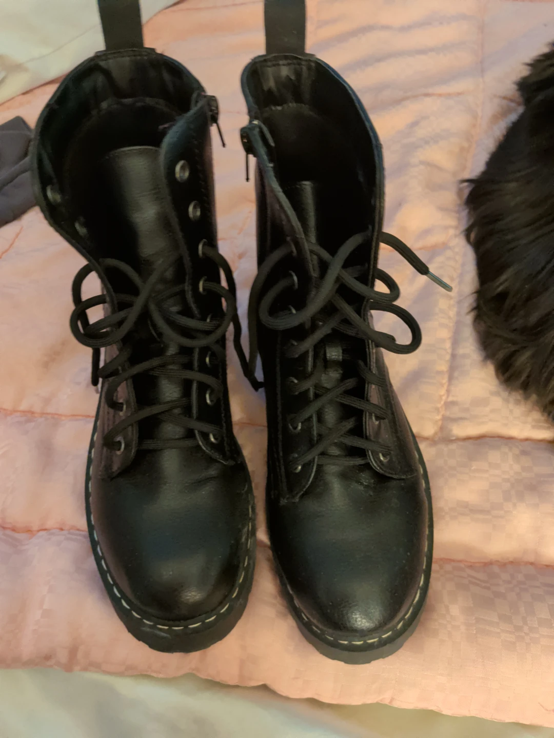 Black Combat Boots - photo 3