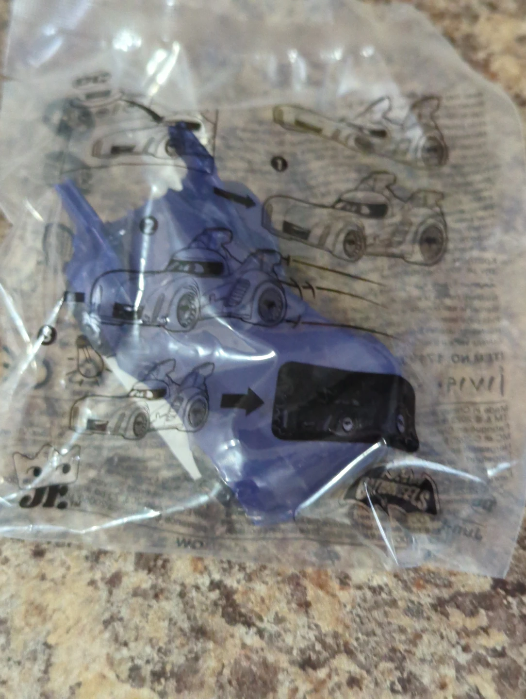 Burger King Hot Wheels Batmobile Toy - New!