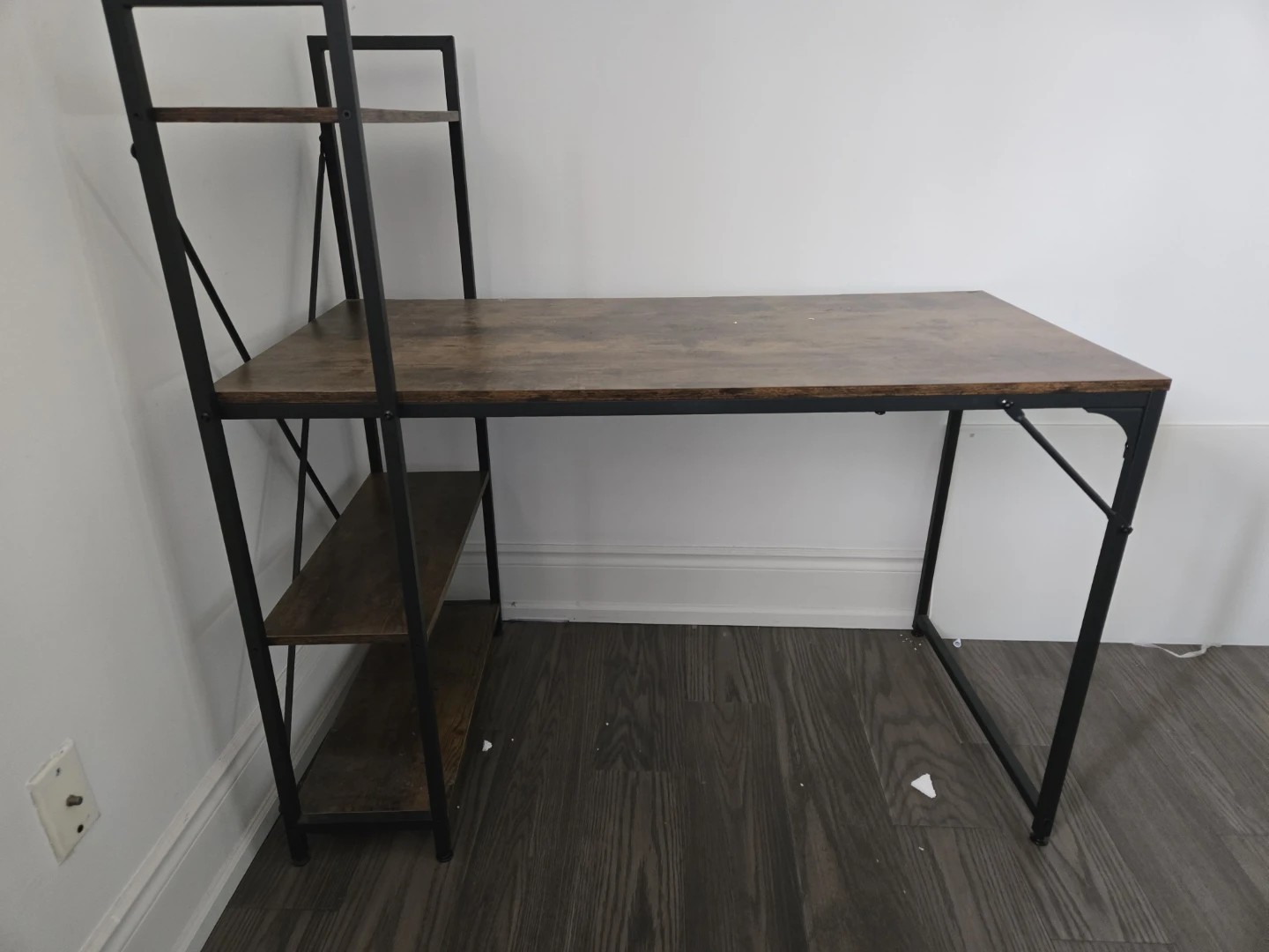 FDW Computer Desk with Shelves
