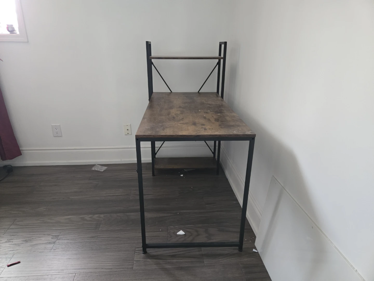FDW Computer Desk with Shelves - photo 2