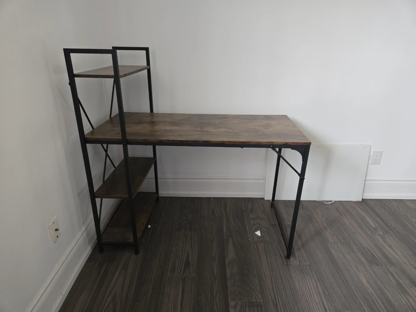 FDW Computer Desk with Shelves - photo 3