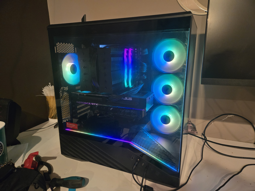 Custom Gaming PC Nvidia RTX 5070 + AMD Ryzen 5 7600X3D - photo 2