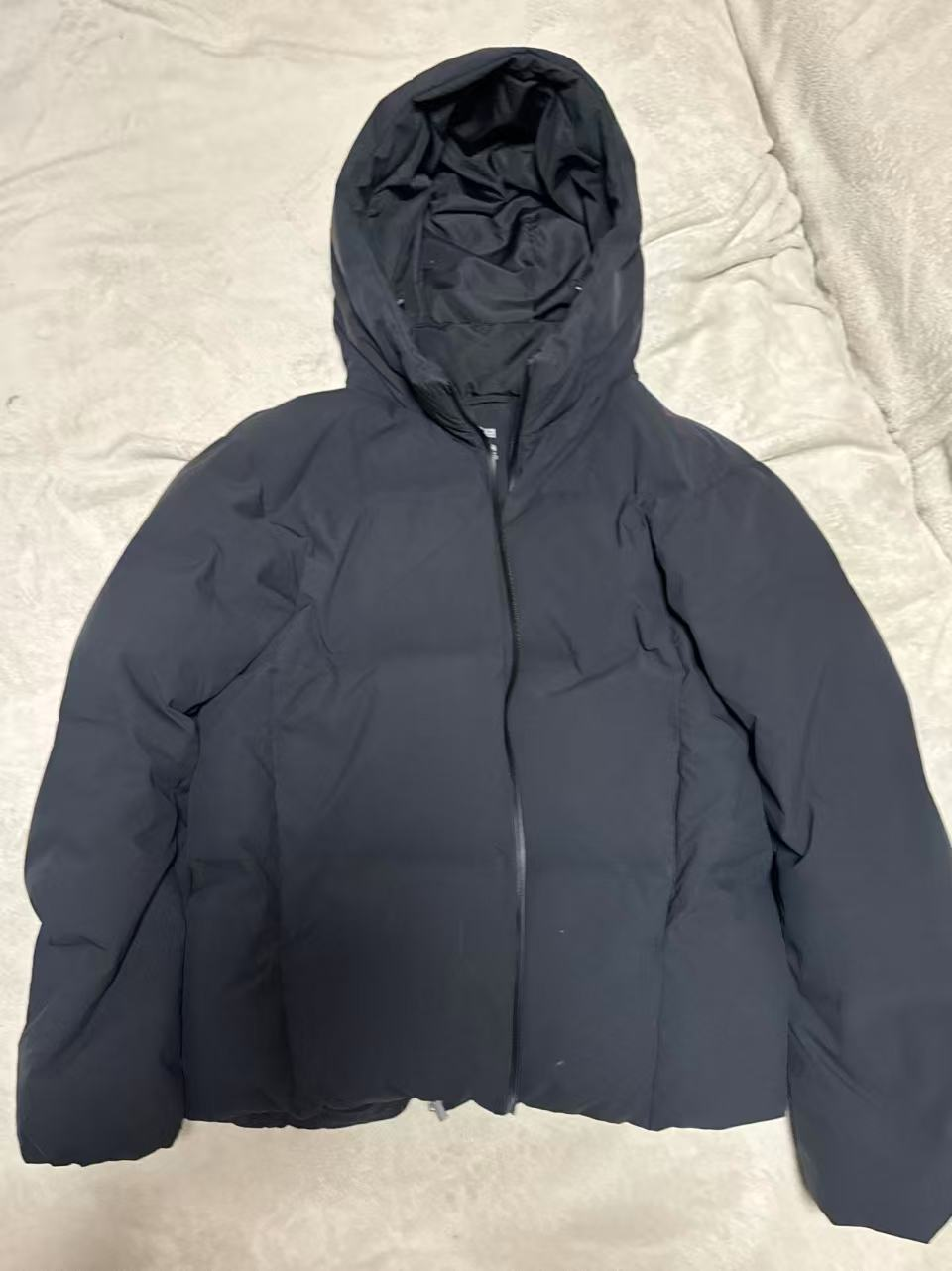 Uniqlo Women's Seamless Down Parka - Black, Size M - photo 5