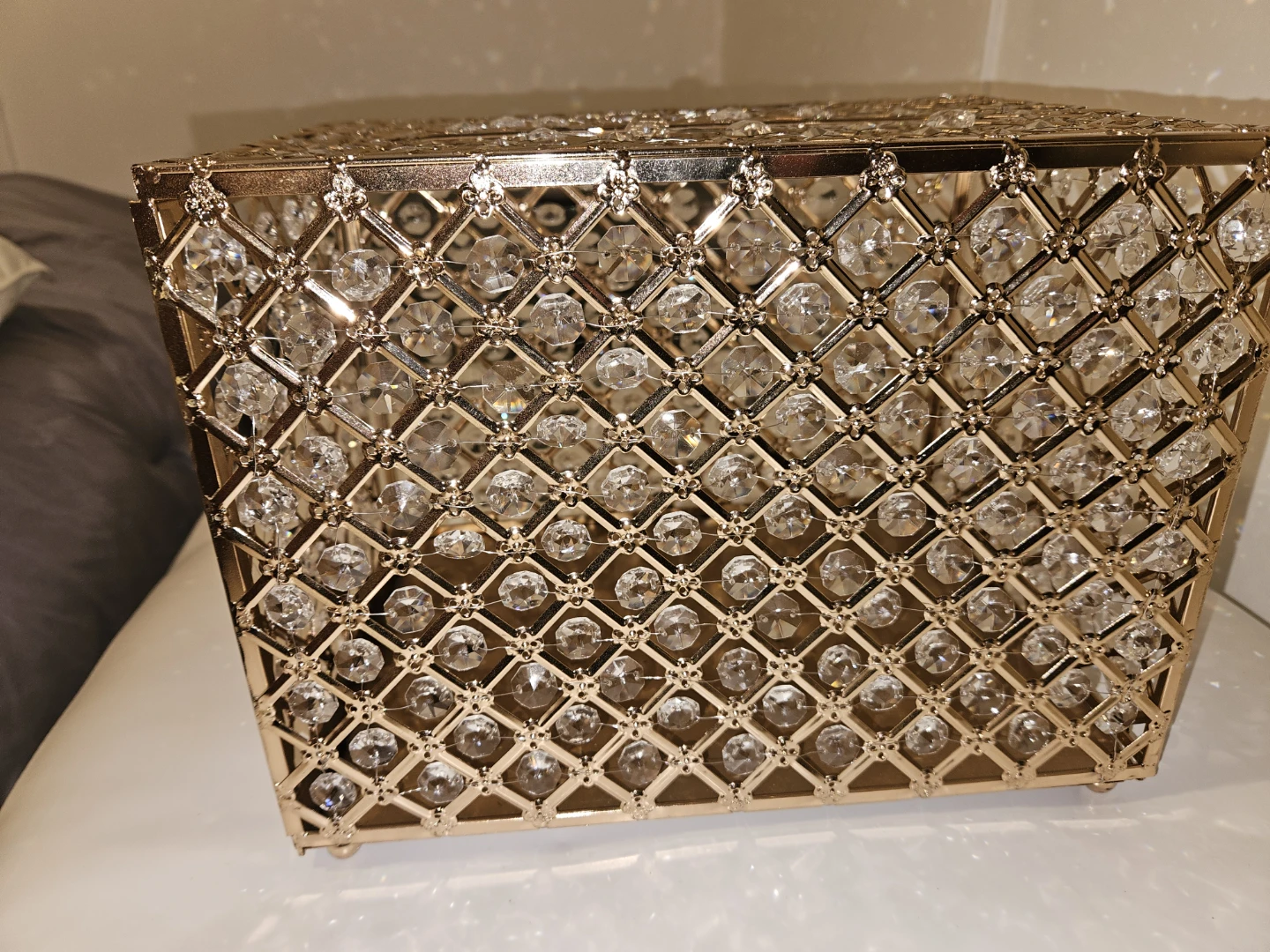 Gold Crystal Money box - photo 3