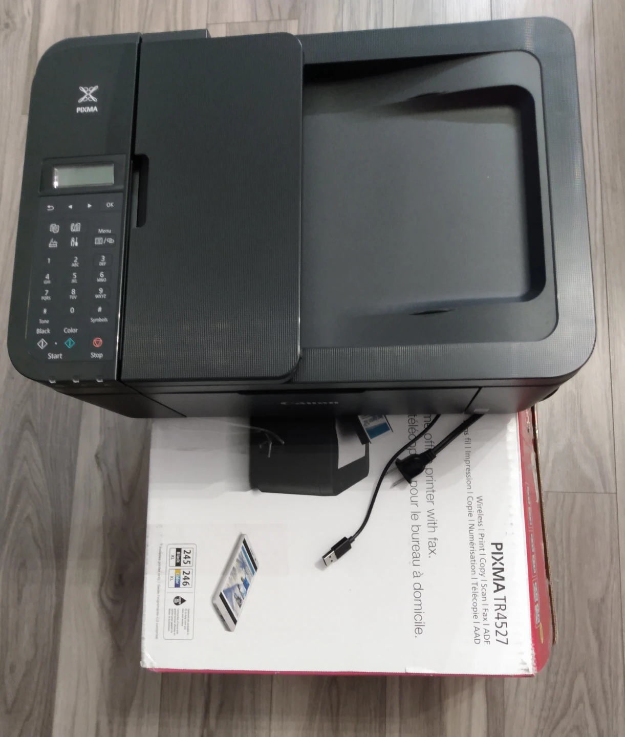 Printer Canon Pixma TR4527- Black - photo 2