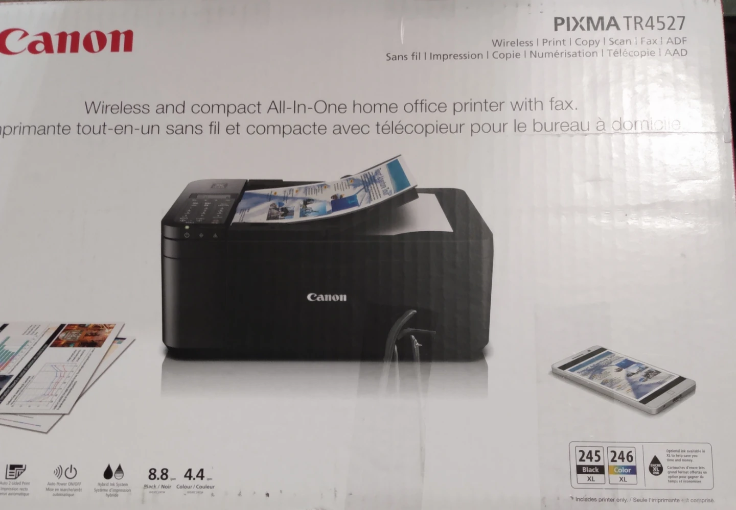 Printer Canon Pixma TR4527- Black - photo 3