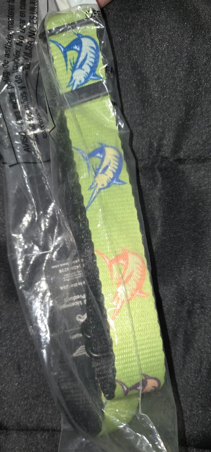 Dog Collar - Marlin Print - Size S - photo 2