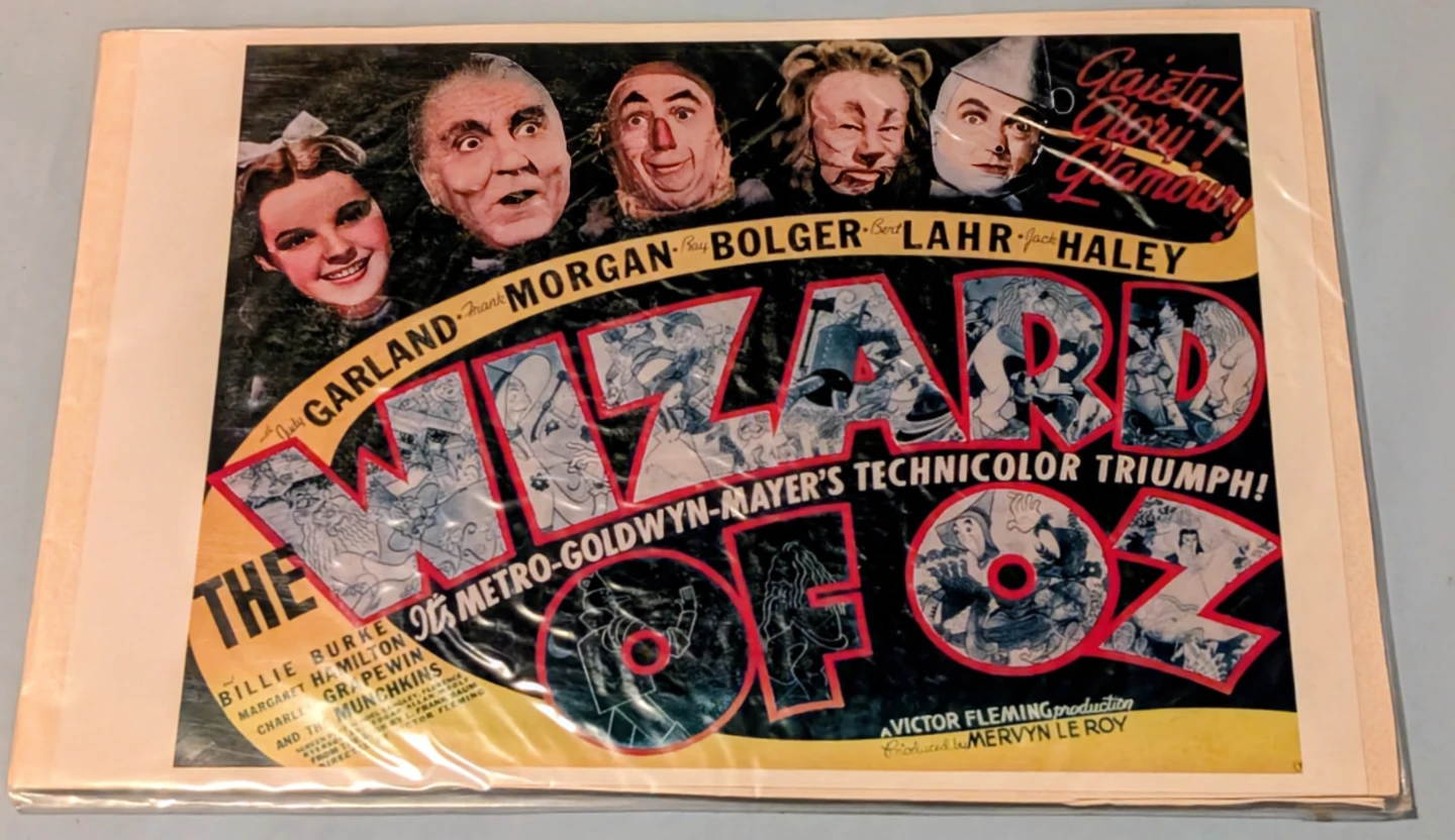 The Wizard of Oz Movie Posters - approx. 11" X 16" - photo 2