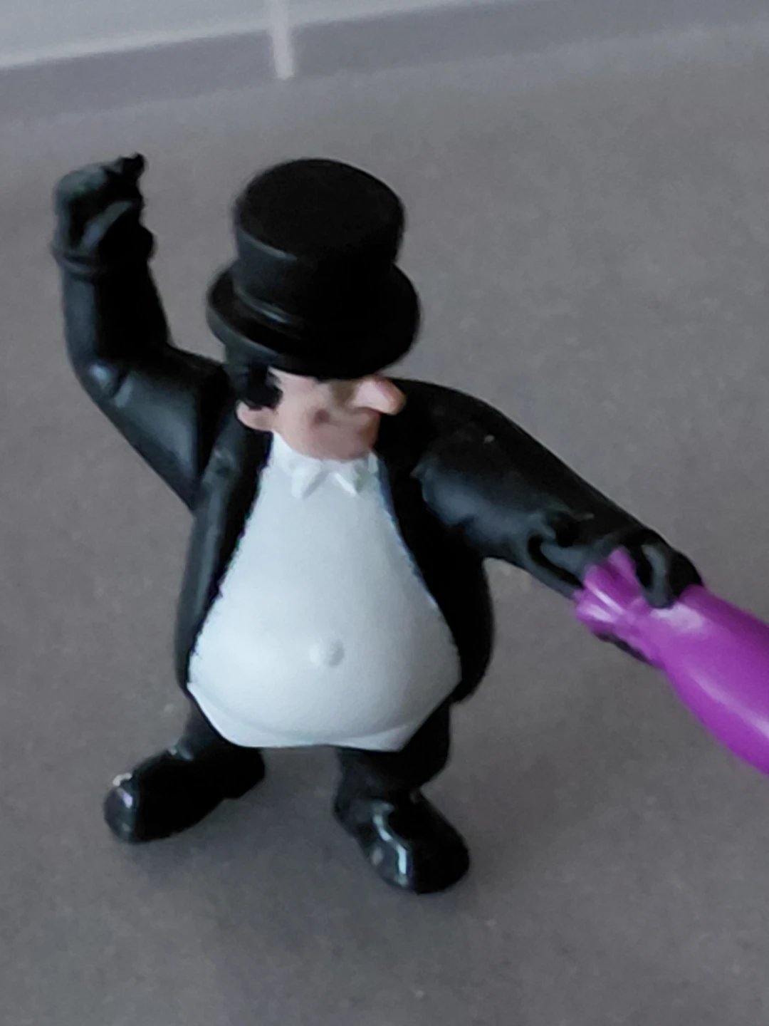 Batman 2011 Batmobile, Penguin, Gray/Blue Batman Figures - photo 2