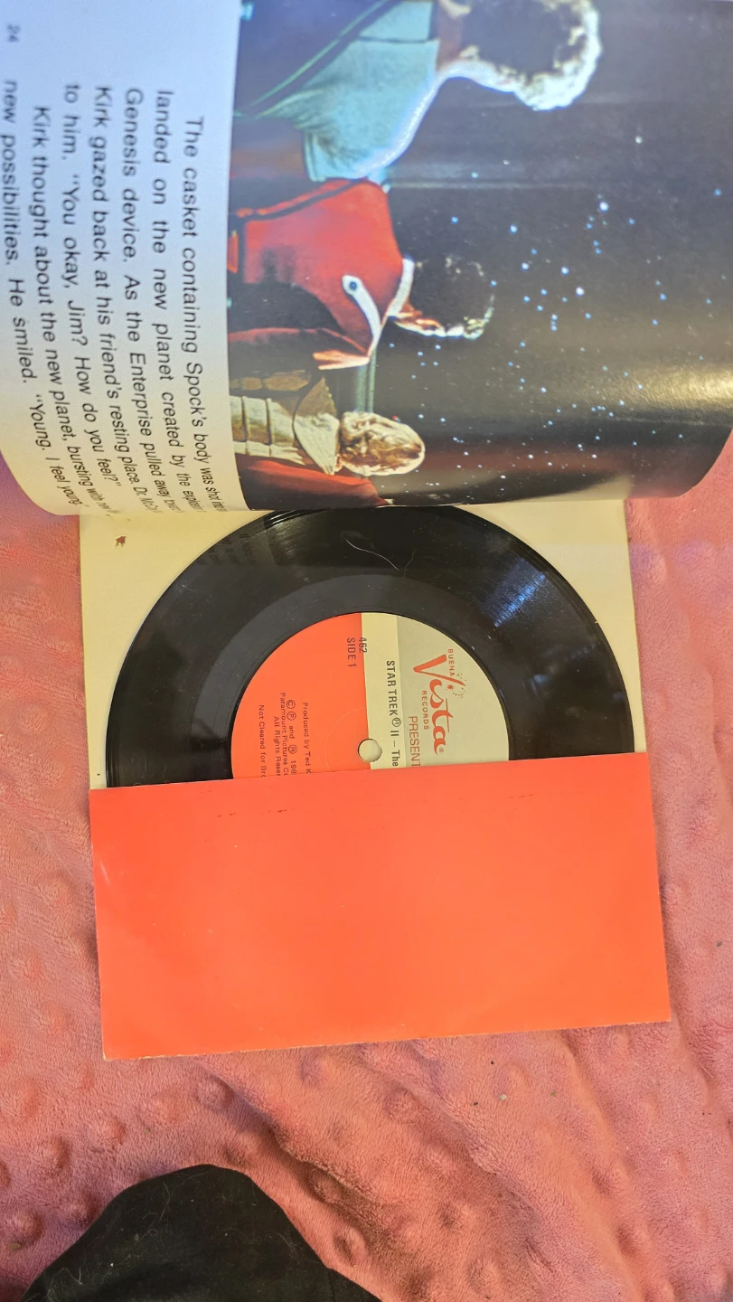 Star Trek II The Wrath of Khan Record book. - photo 2