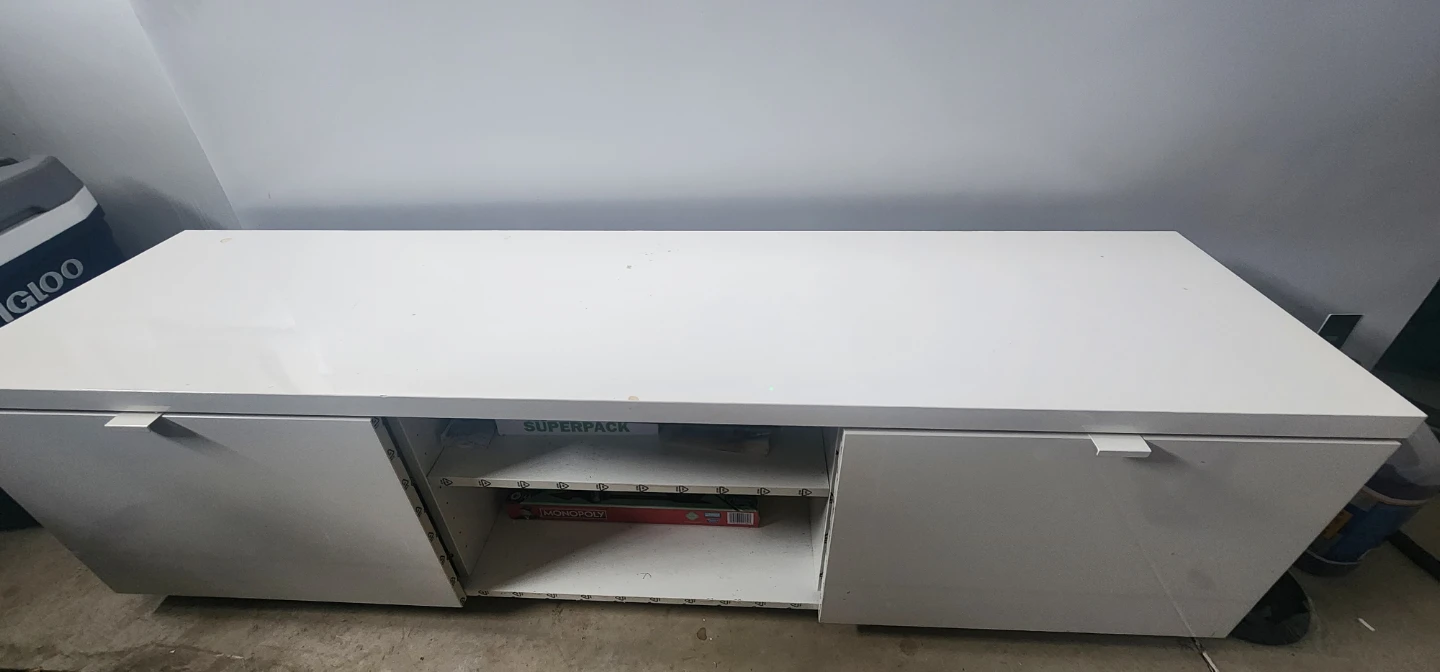 IKEA BESTA TV Unit - White, 63" - photo 2