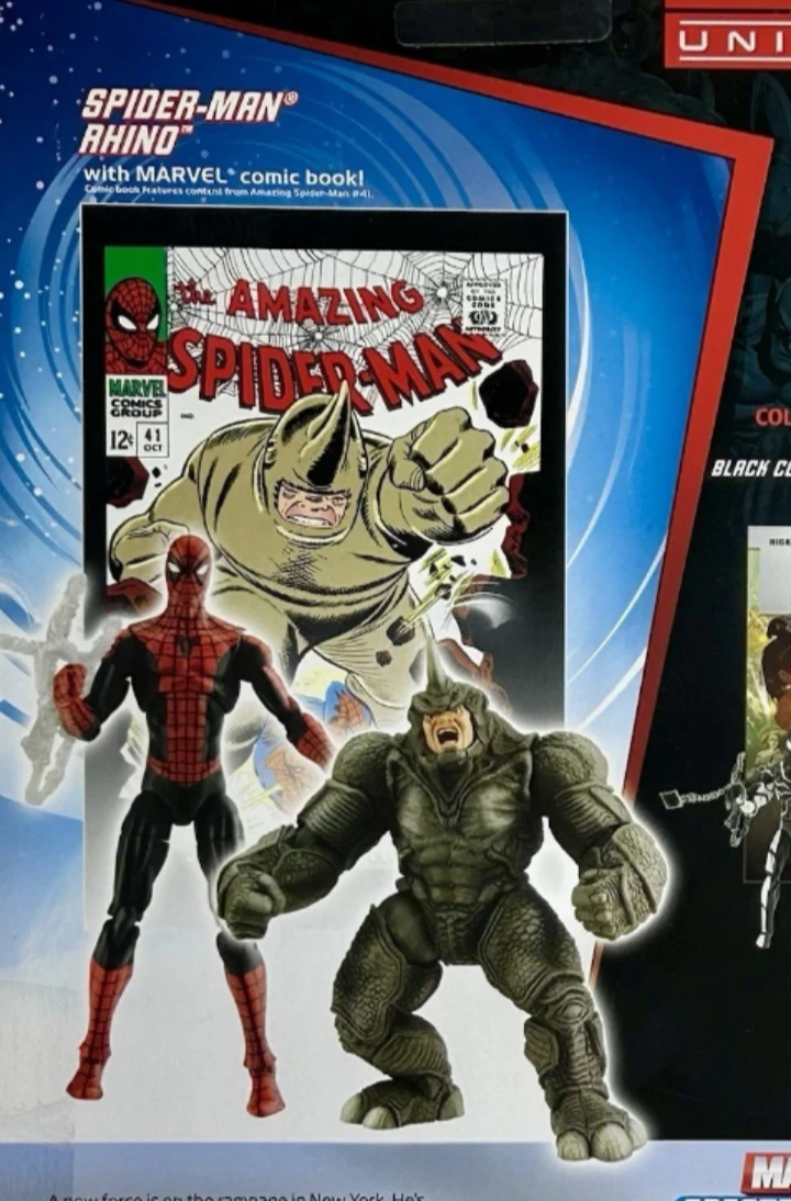Rare Marvel Universe Spiderman, Double Action Figure - photo 3