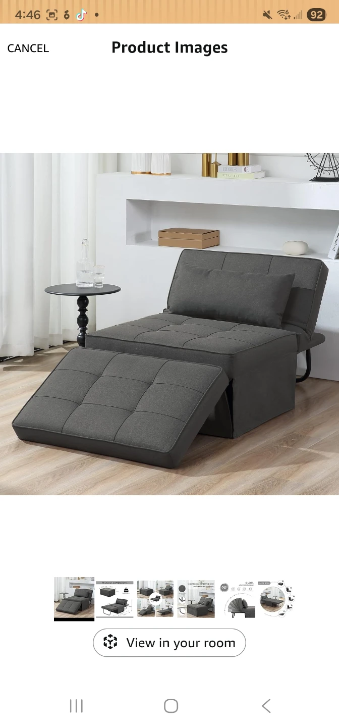 Convertible Sofa Bed Chair