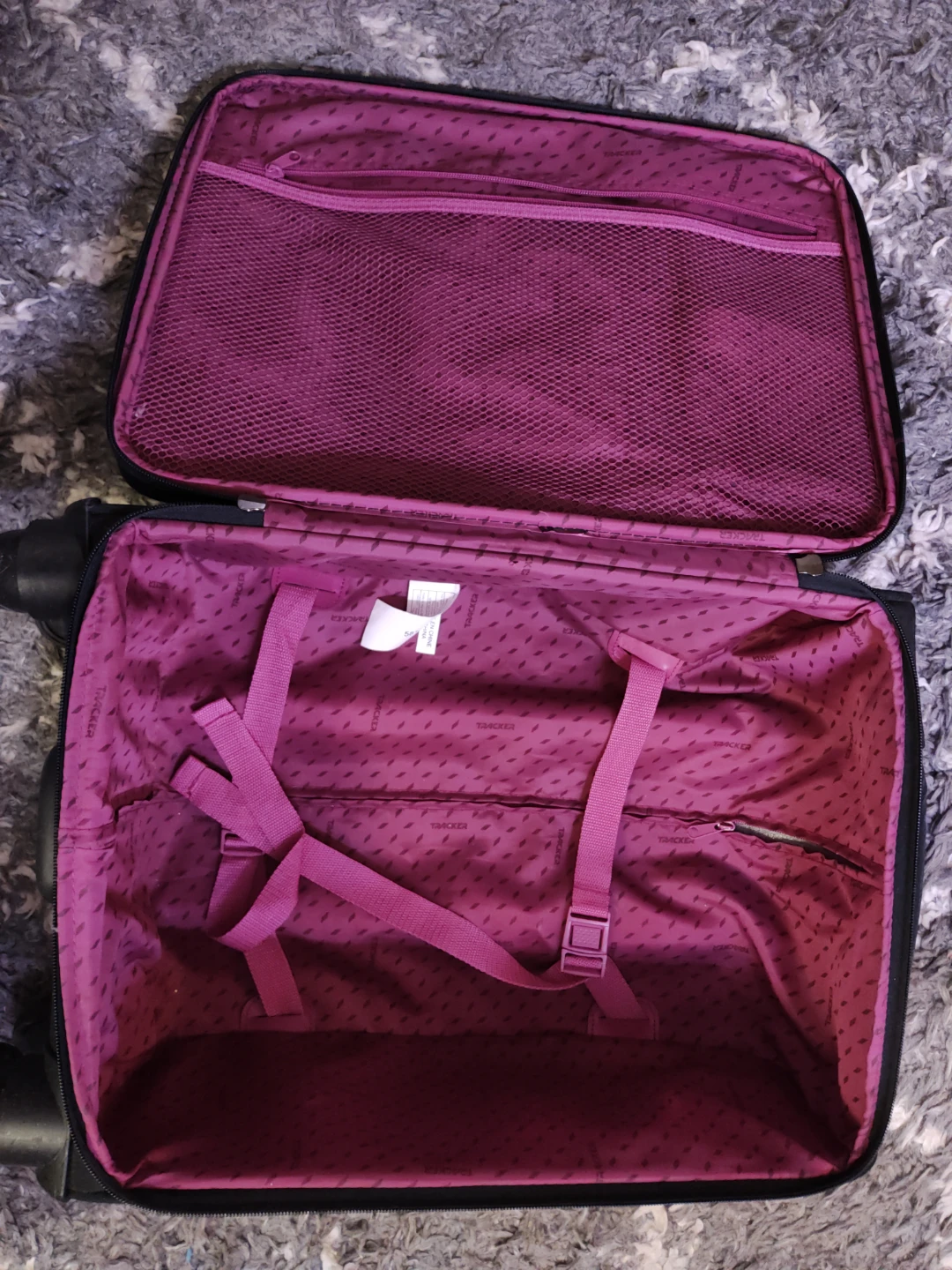 Tracker Black Carry-On Suitcase - photo 2