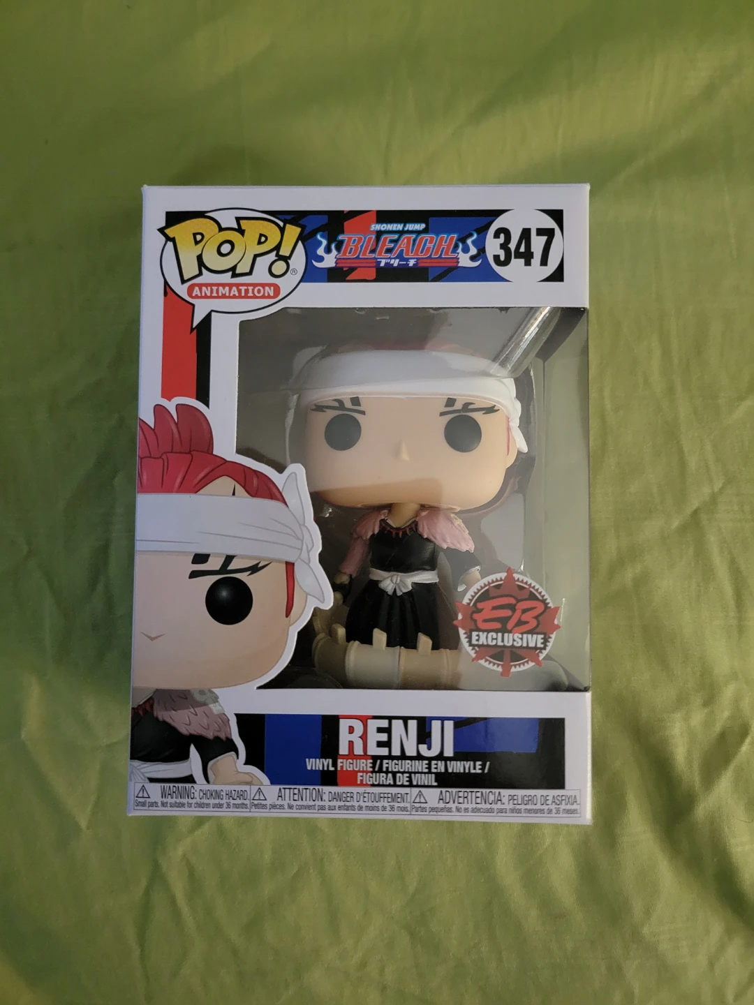 Funko Pop! Bleach Renji #347 Vinyl Figure