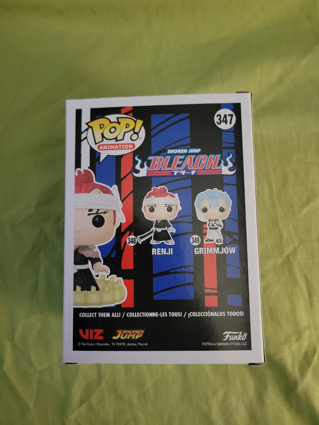 Funko Pop! Bleach Renji #347 Vinyl Figure - photo 3