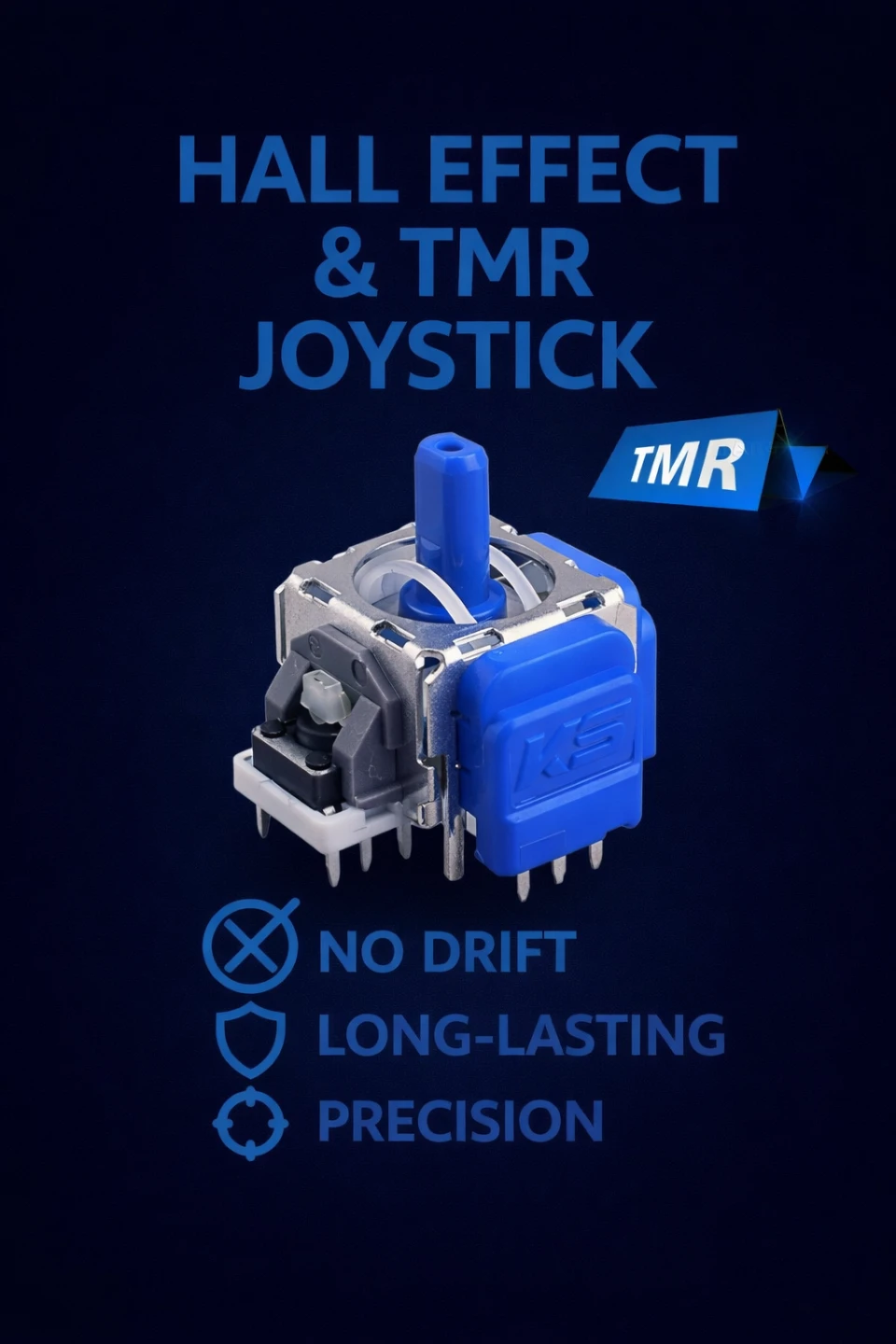 PS4 controller - TMR upgraded (No Stick Drift) - photo 4
