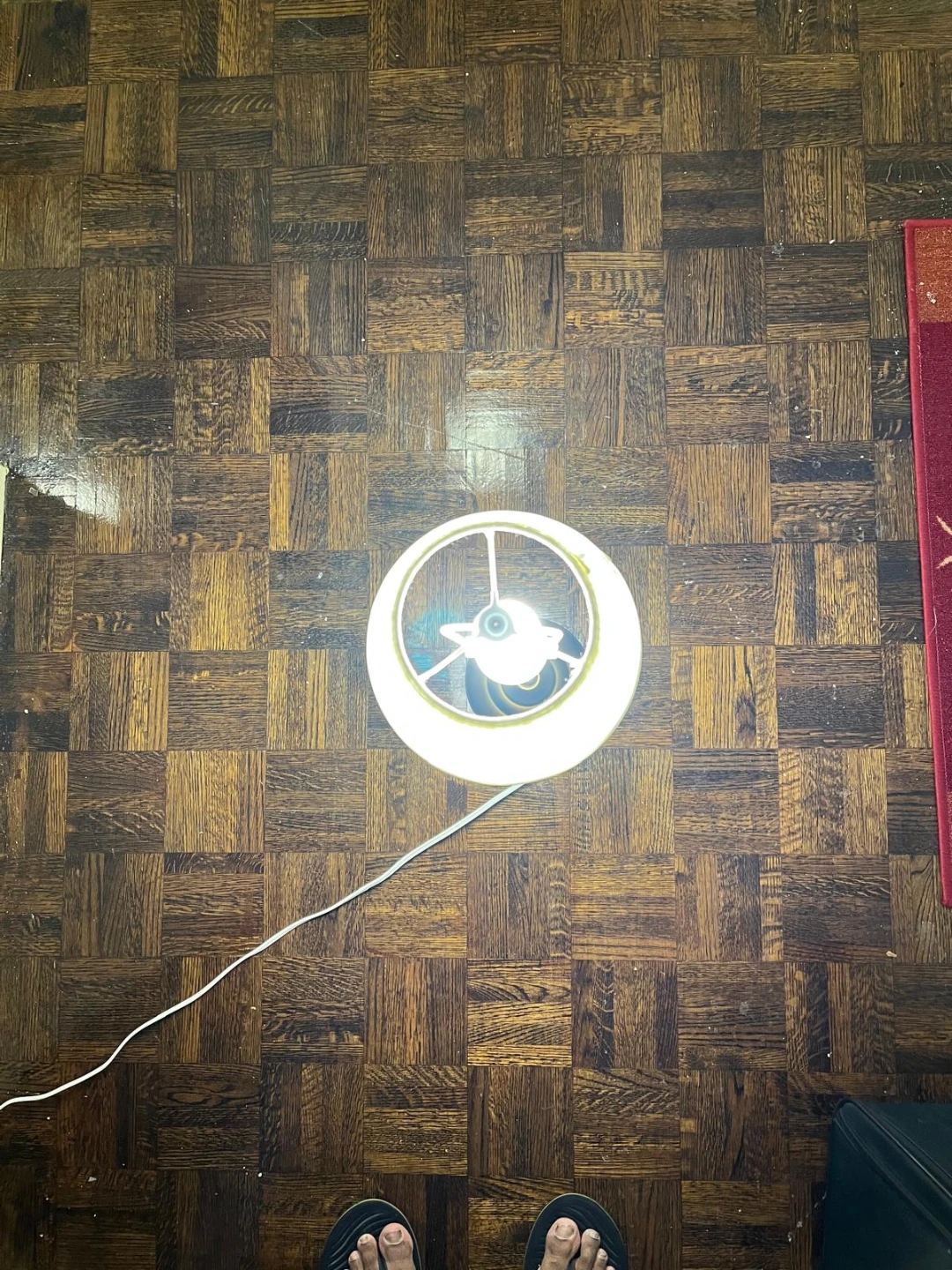 Table Lamp with Pleated Shade - photo 3
