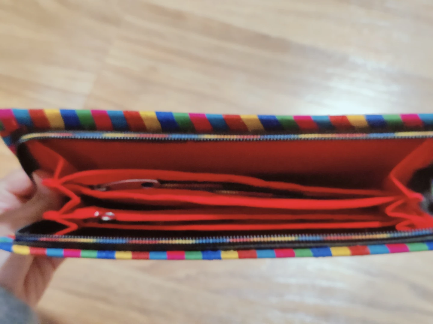 Handmade Embroidered Wallet/Clutch - photo 2