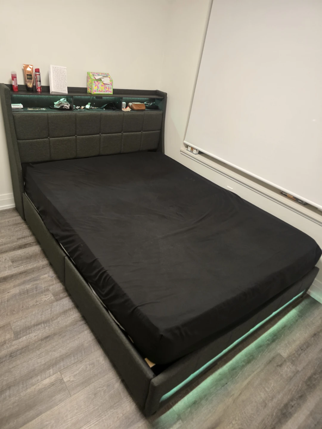 Bed Frame with LED Lighting - photo 3