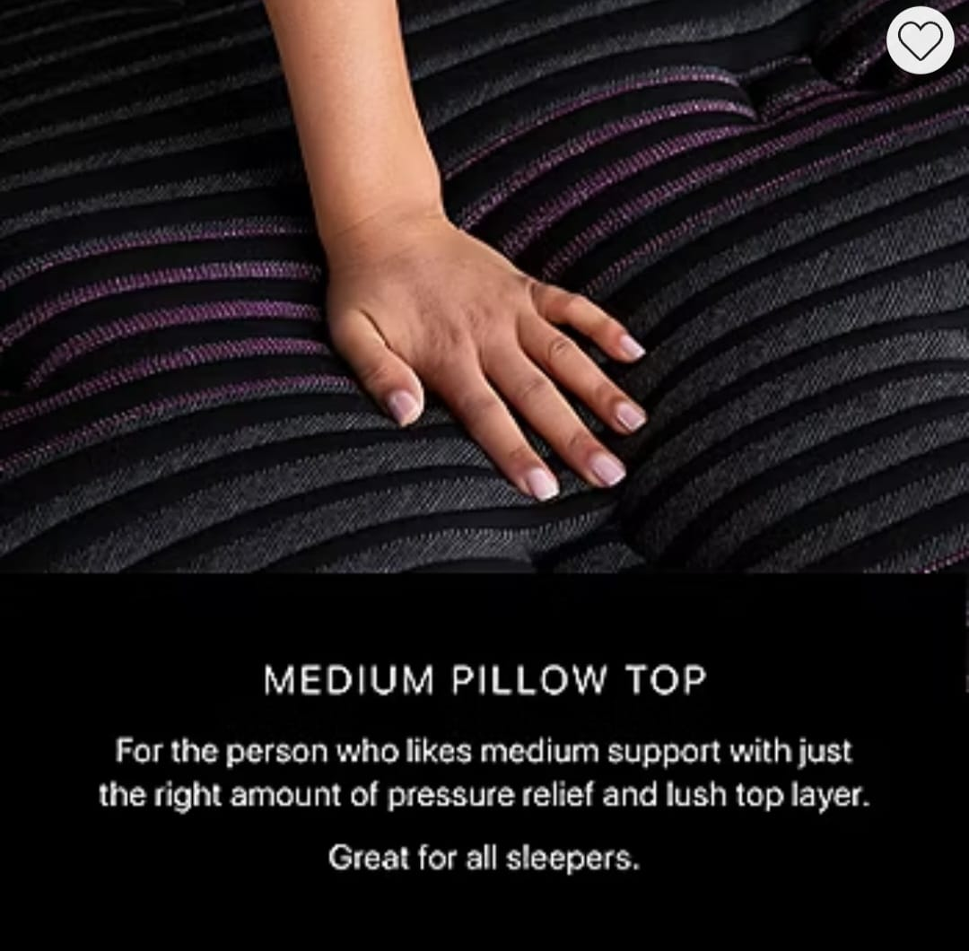 New King Size Beautyrest Black Series two medium pillow top - photo 4