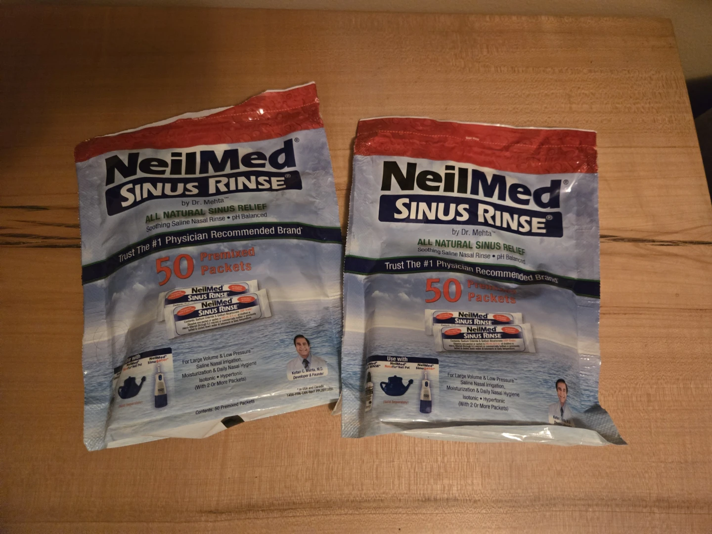 NeilMed Sinus Rinse - 96 Premixed Packets