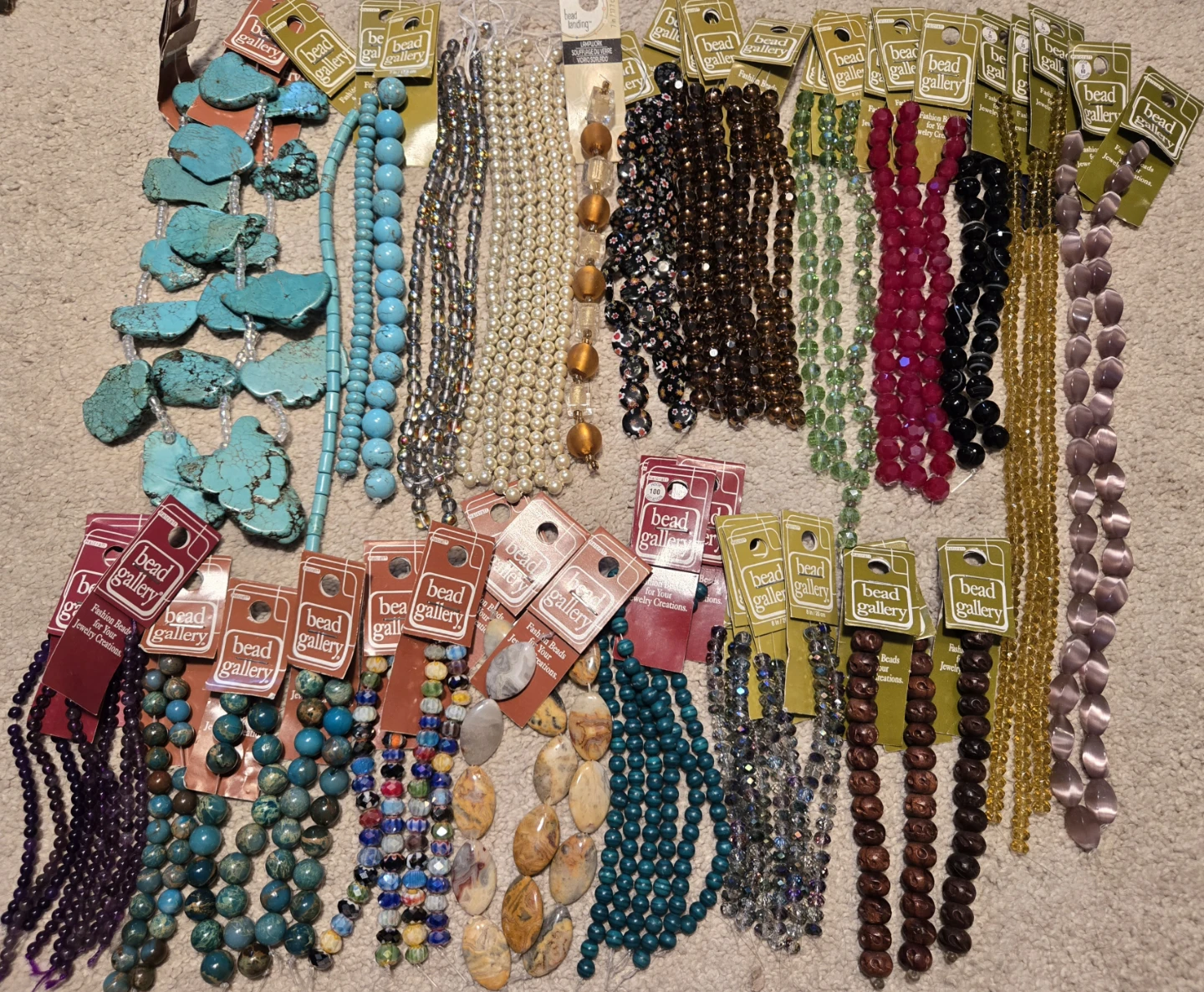 Lot of Assorted Bead Strands (Lot Y)