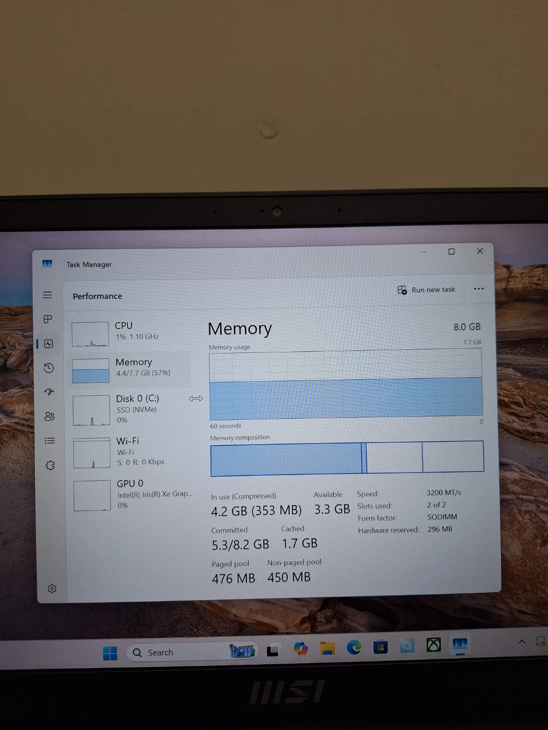 MSI Modern 14 C12M  i5 12th Generation 512 GB SSD  8 GB RAM - photo 5