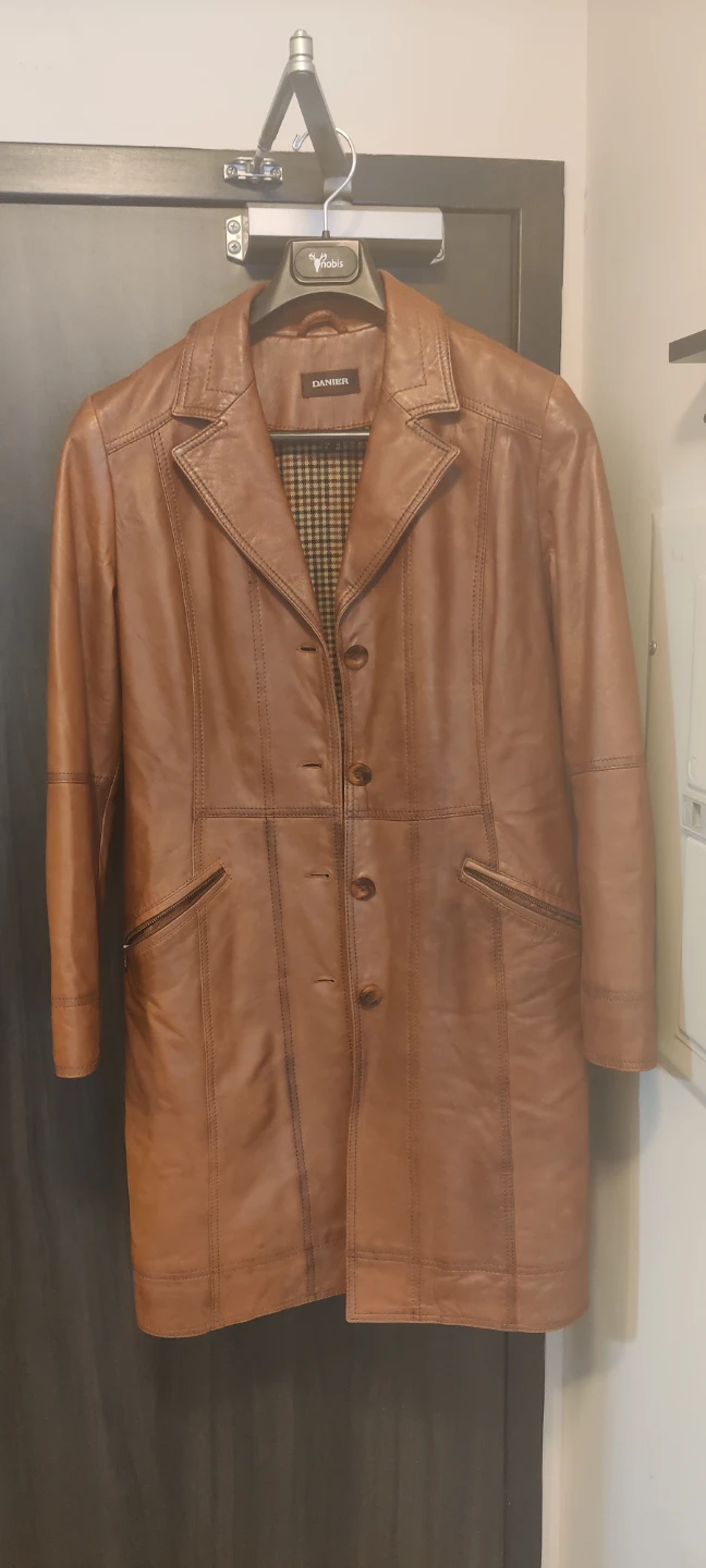 Danier Leather Coat - Size S/P (UK12)