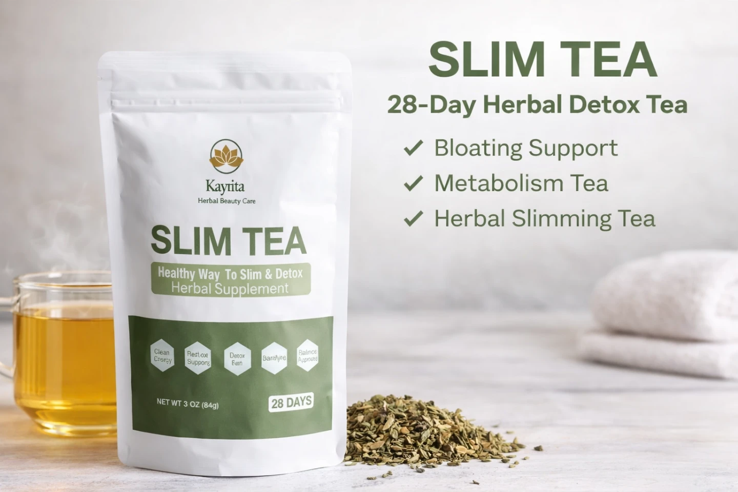 Kayrita Slim Tea - 28 Day Herbal Detox