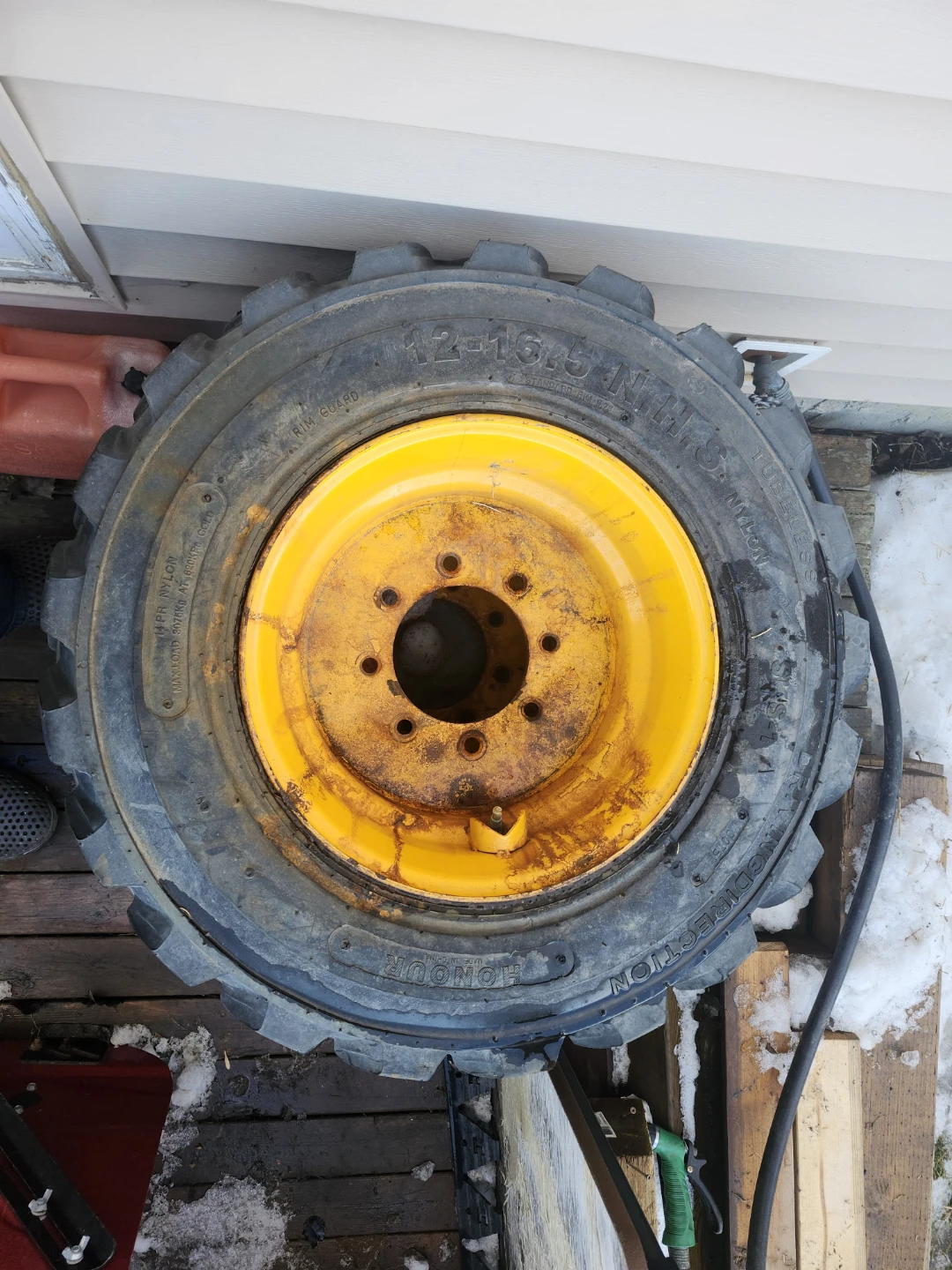 Tractor Tires 12-16.5 skidsteer - photo 4