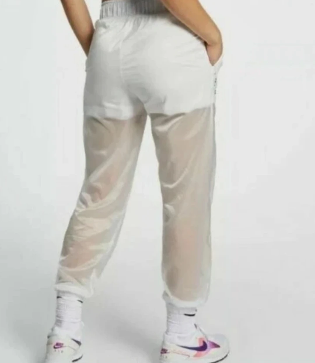 Nike white lightweight pants - photo 2
