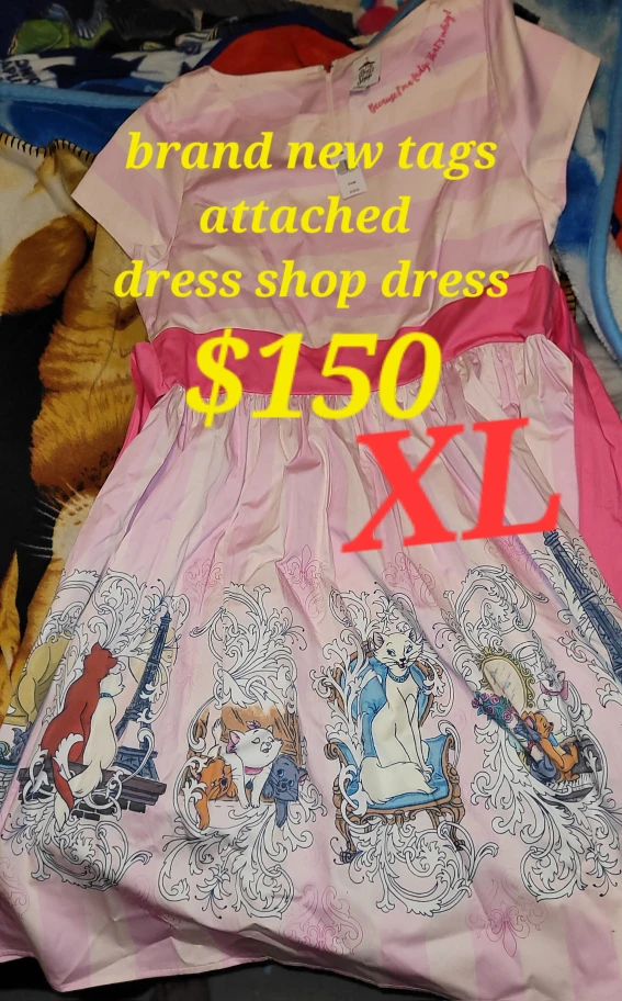 Brand New Dress Shop Aristocats Dress - XL