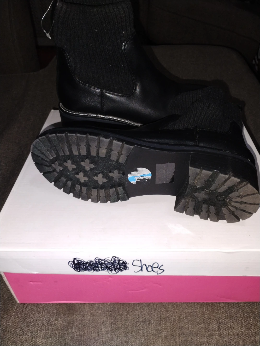 Black Leather Boots women - photo 3