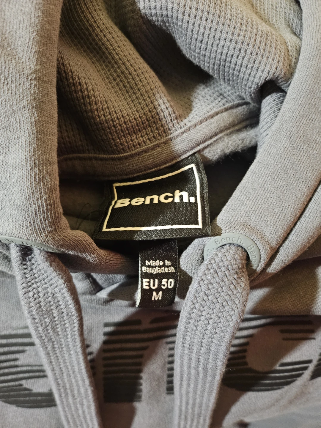 Grey men's Bench hoodie in M size - photo 3