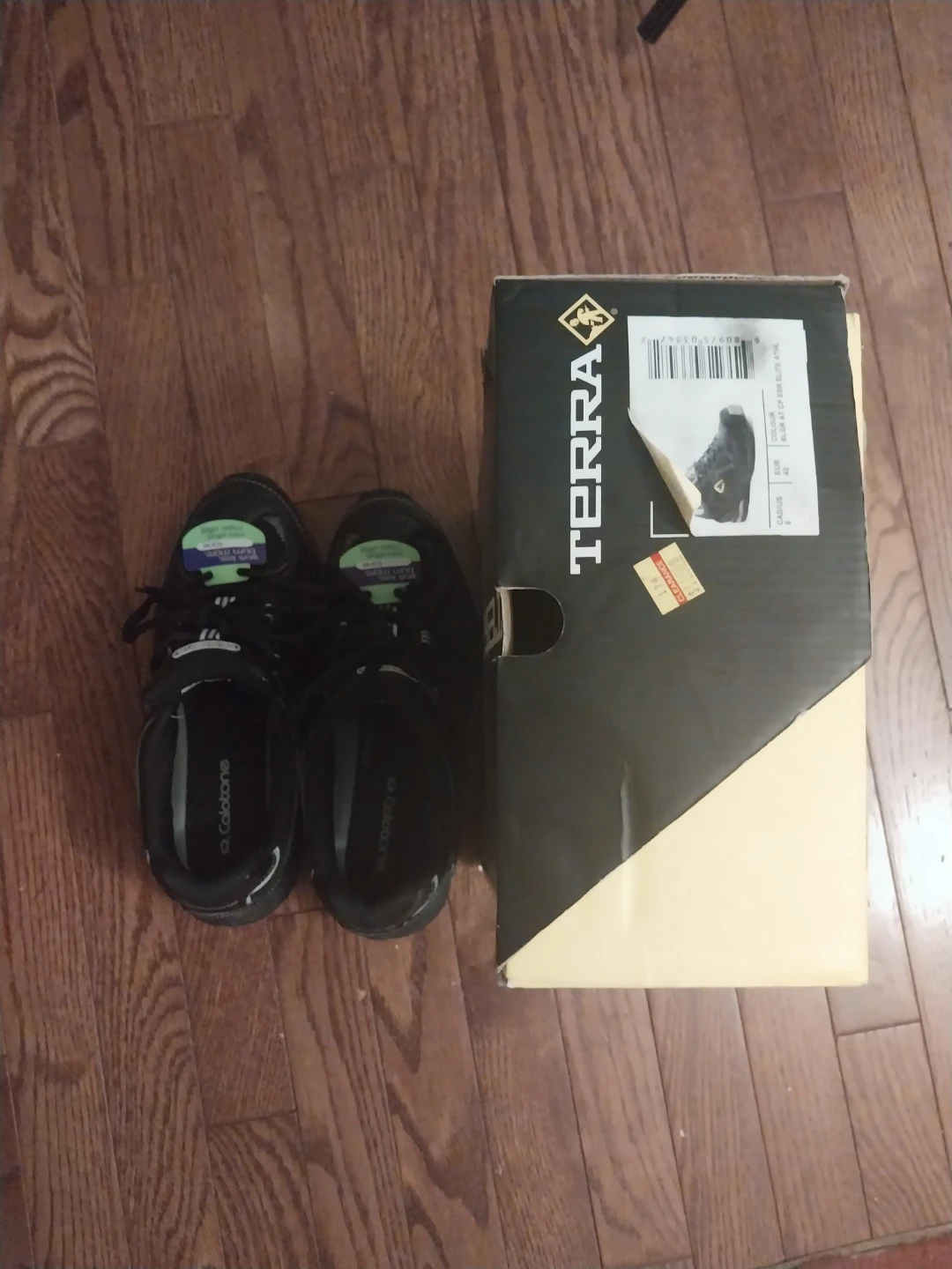 Terra Men's Black Athletic Shoes - photo 2