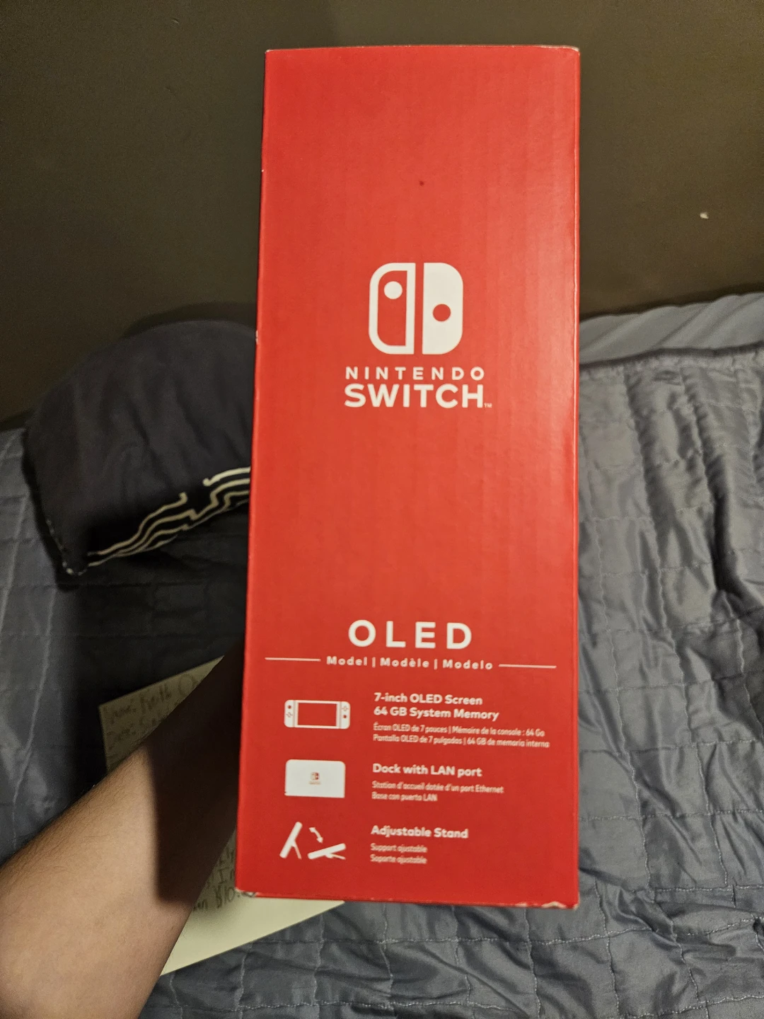 OLED Nintendo Switch Box ONLY: Nintendo Manual Included - photo 4