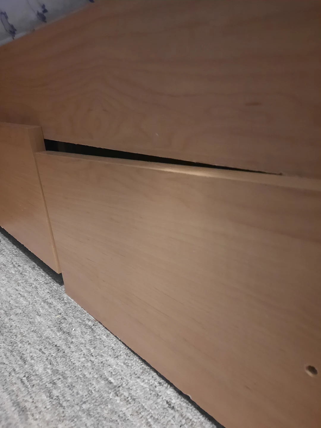 Twin size  Bed Frame with Storage Drawers - photo 2