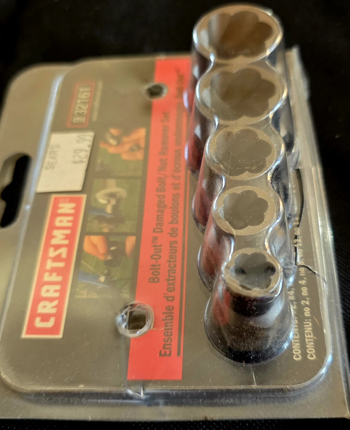 Craftsman Bolt-Out Damaged Bolt/Nut Remover Set - photo 5