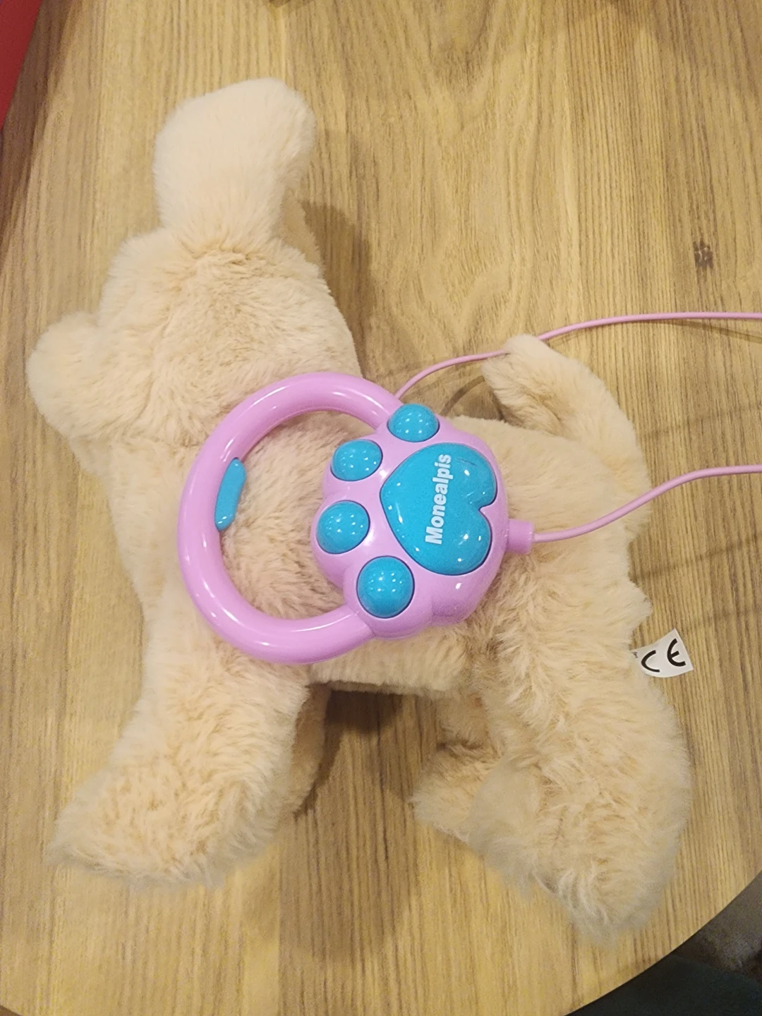 Monealpjs Interactive Walking Dog Plush Toy with Leash - photo 4
