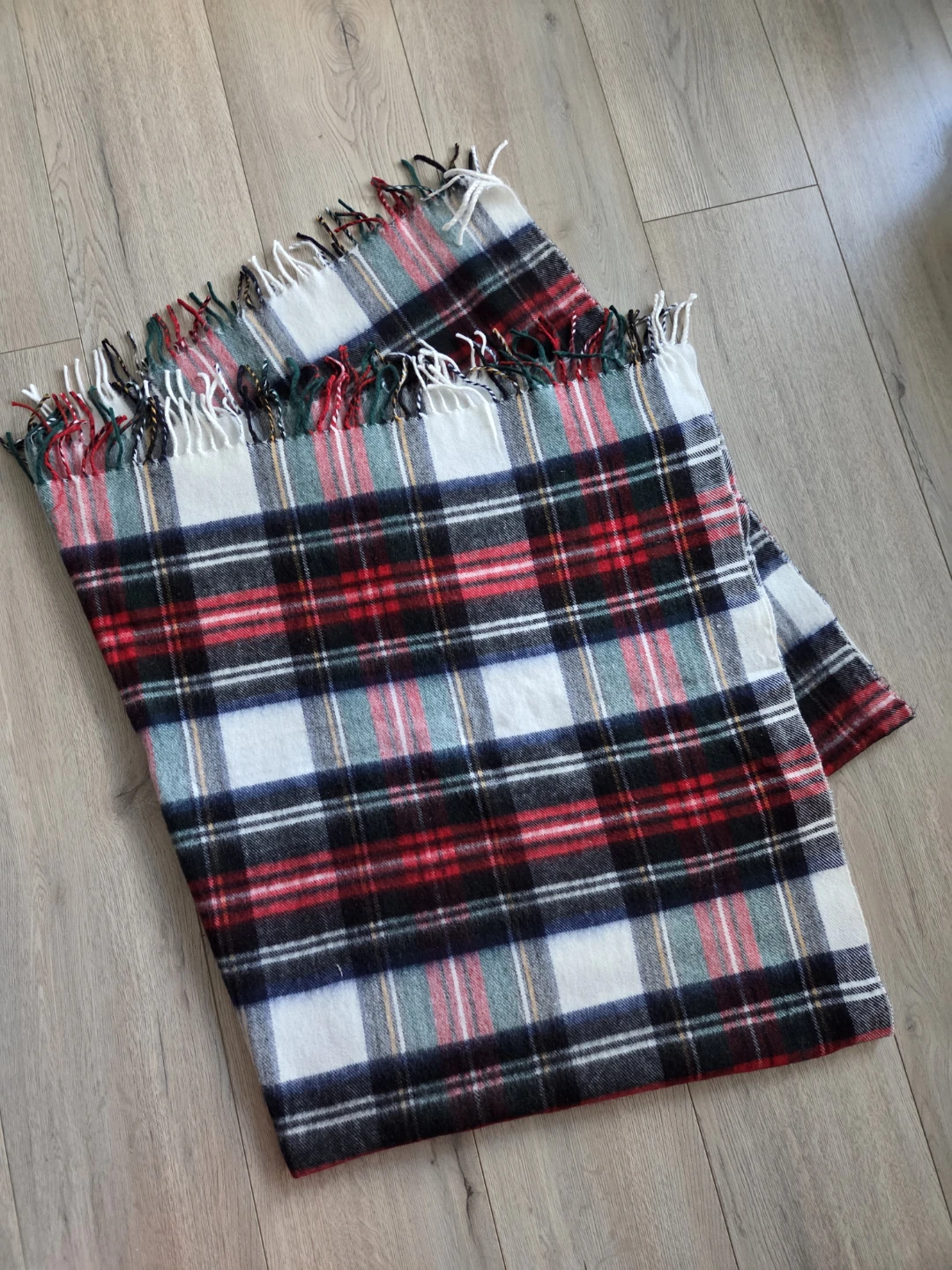 Plaid Blanket Scarf (Throw Blanket?!)