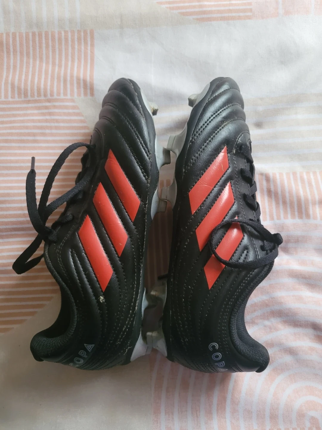 Adidas Copa Soccer Cleats Black Red Size 4.5 - photo 3