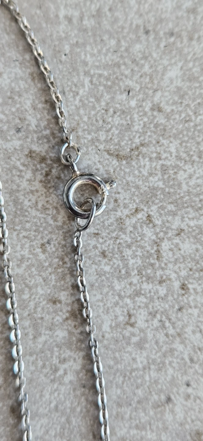 Silver angel necklace - photo 4